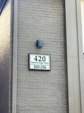 Building number 420 Summit Ridge Pl # 310