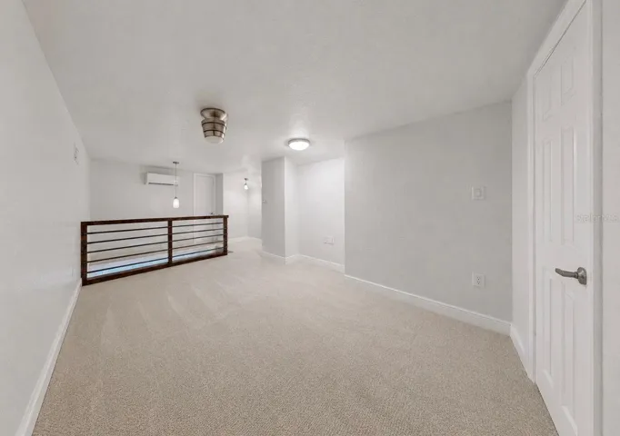 Loft with two closets