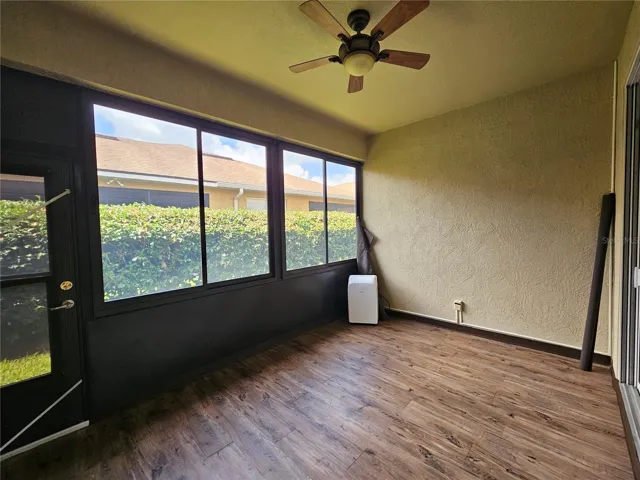 Florida Room with Portable AC Unit
