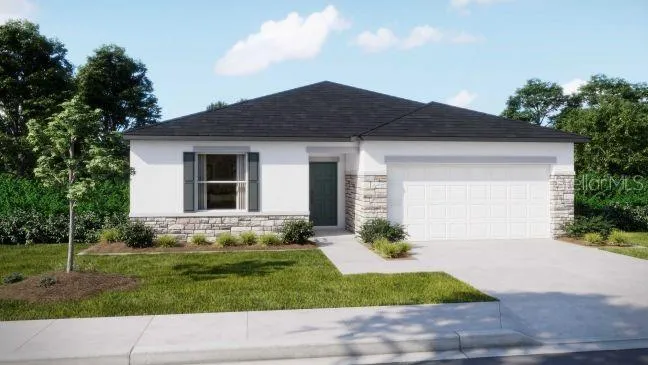 Artist Rendering - Upgrade stone accent