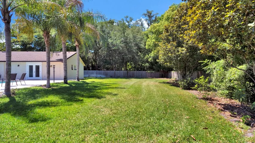 Large Fenced in Yard- Half Acre Lot