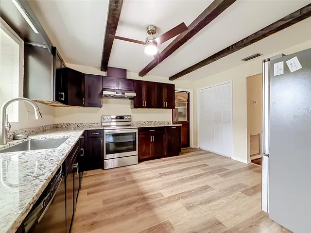 Fully modernized kitchen and updated appliances