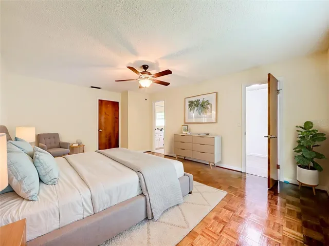 Virtually staged , Master suite