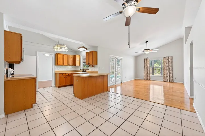 The inviting Dining area just off the Kitchen, is ideal for relaxed everyday dining.