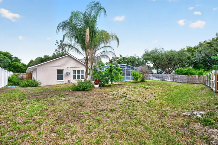 With NO REAR NEIGHBORS, the backyard feels especially peaceful and private.