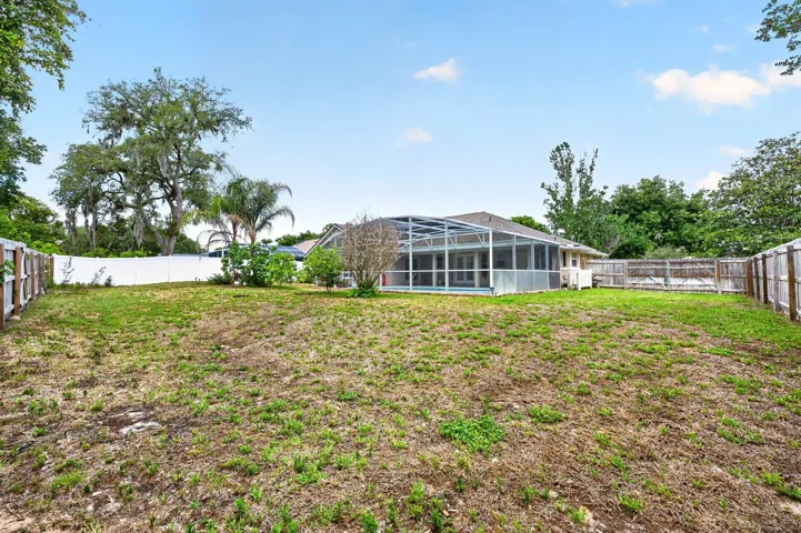 With NO REAR NEIGHBORS, the backyard feels especially peaceful and private.