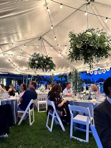 Before - perfect outdoor setting for familly events.