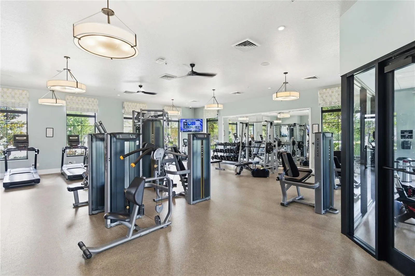 The Plaza Gym main room