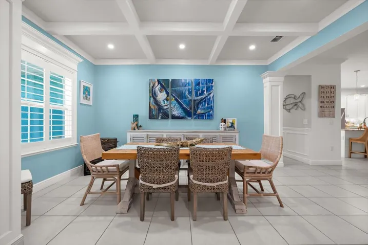 Extravagant Coffered Ceilings