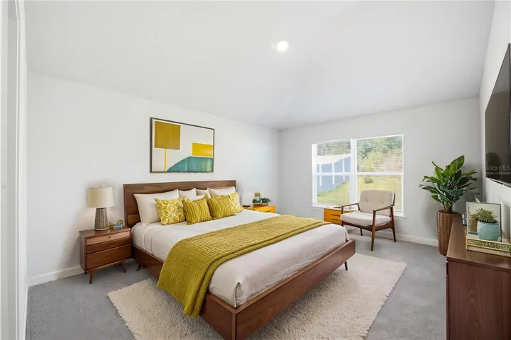 Virtually Staged - Primary Bedroom
