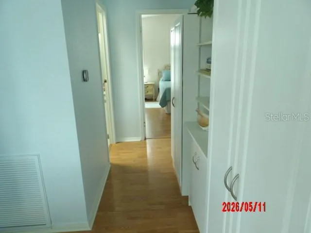 Hallway has extra storage
