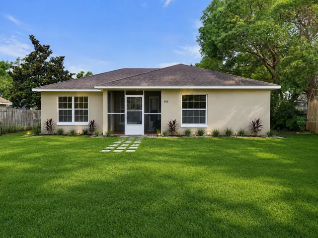 Virtually Staged Front Exterior