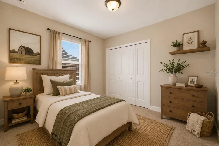 Bedroom #3 virtually staged