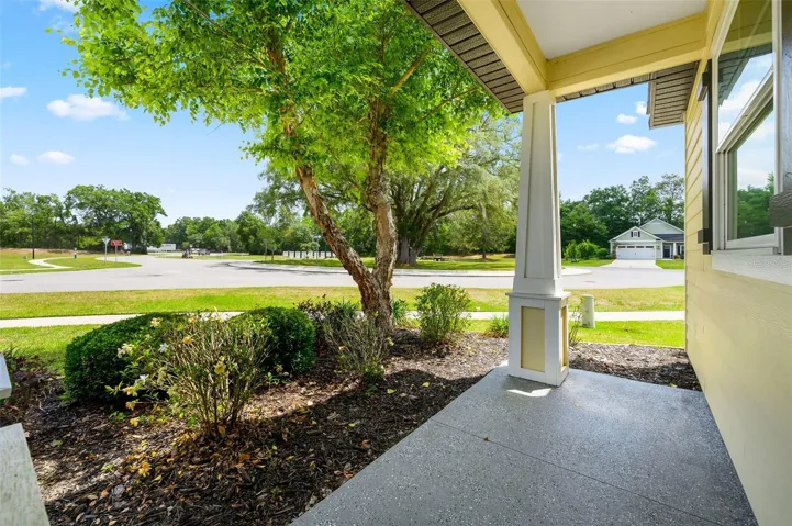 Front porch with added epoxy