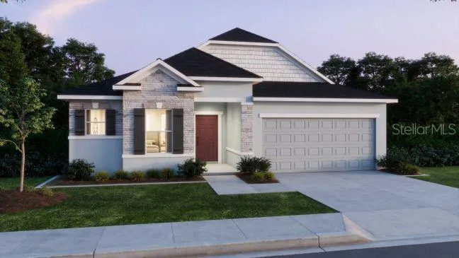 Artist Rendering at Dusk