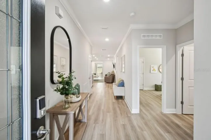 Model home - actual features may vary.
