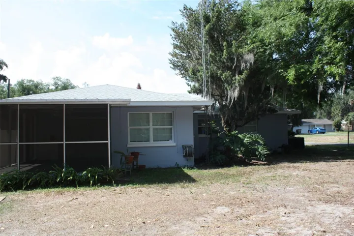 Rear yard