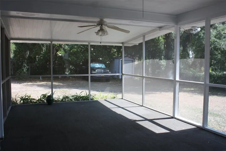 Back porch