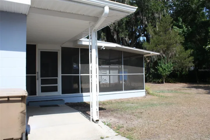 Screened porch