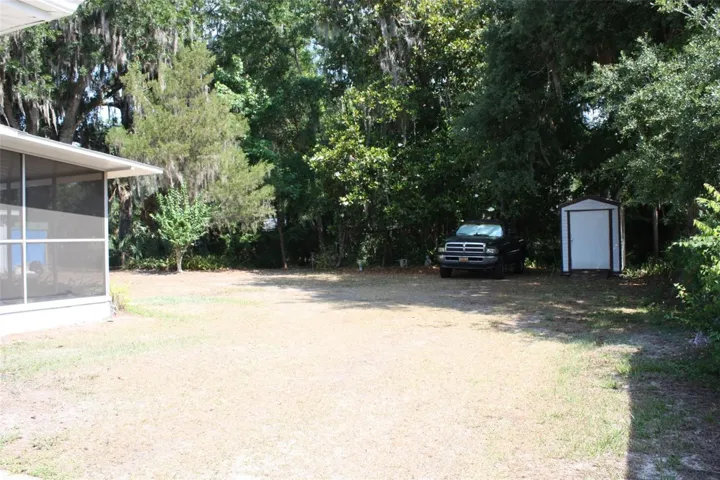 rear yard