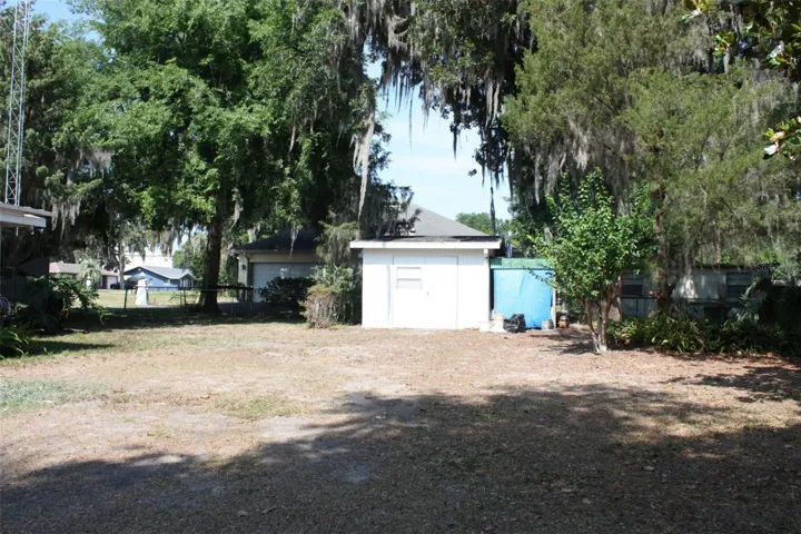 Rear yard