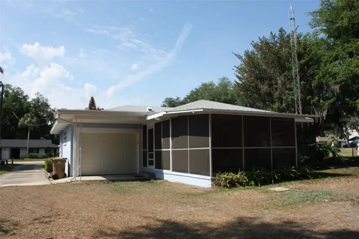Rear of home