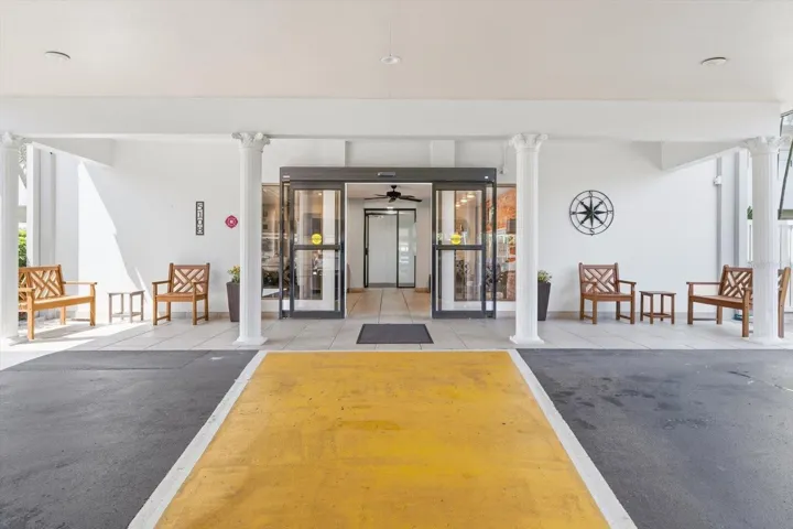 Building recently painted...covered parking steps away from entryway!