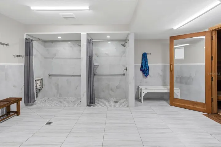Updated bath/sauna!
