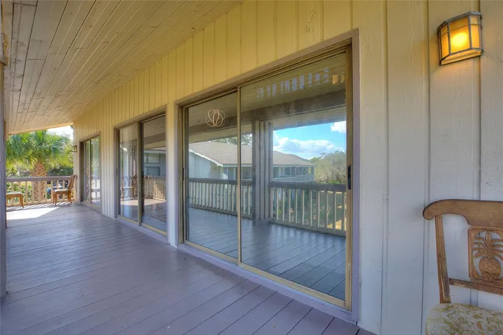 Back patio