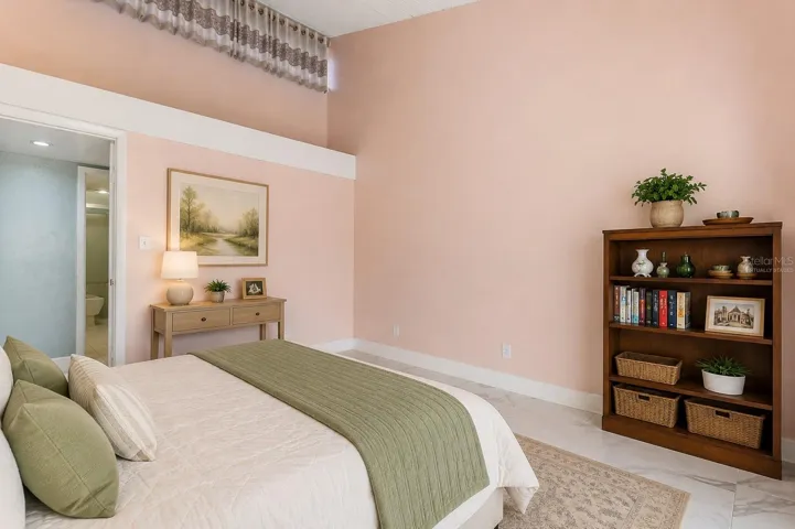 Virtually Staged bedroom picture