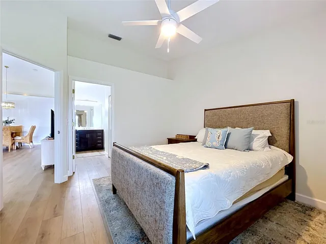 Primary Bedroom Suite has En Suite Bathroom and a Walk-In Closet