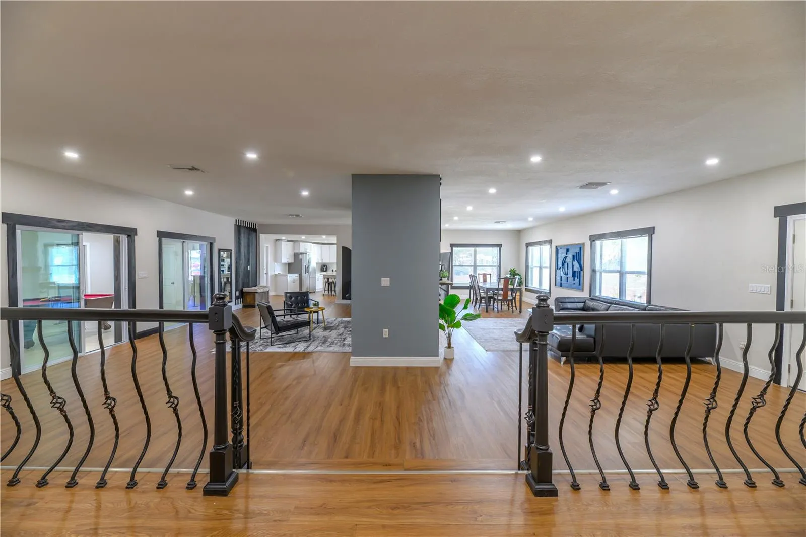 (2) Step Down to Open Living Area from the Bedrooms