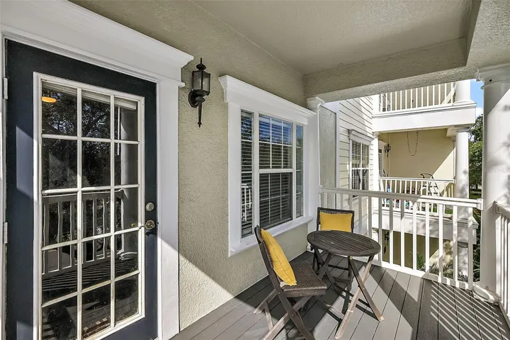 2nd floor balcony