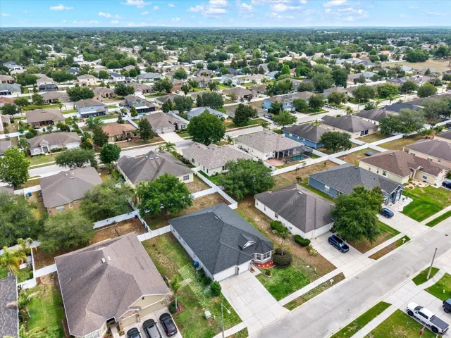 Aerial View of Neighborhood