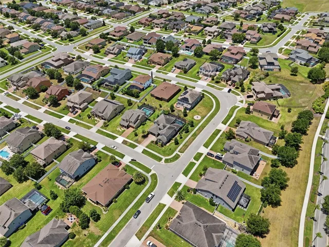 Aerial View of the Neighborhood