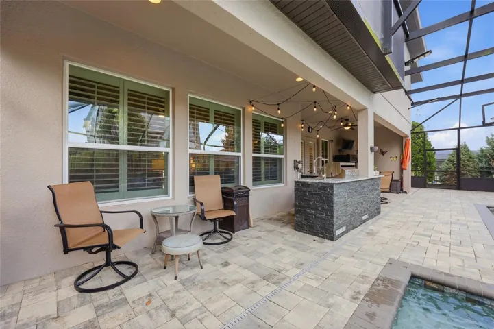Screened-in Lanai