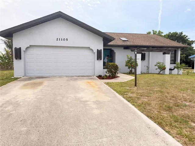 front of the house