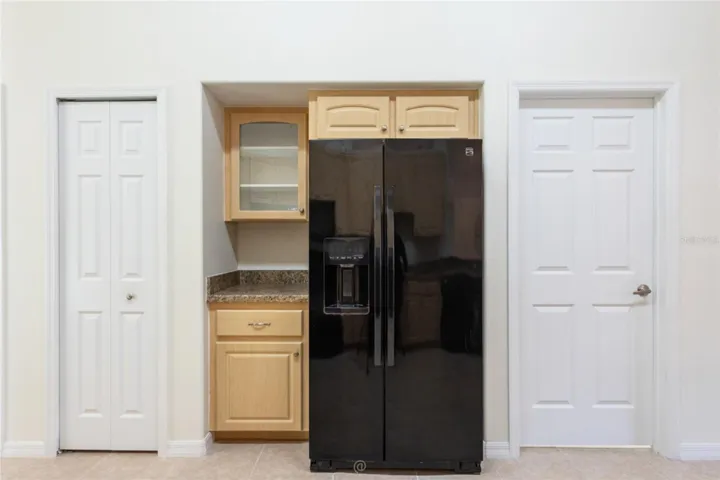 Good size pantry on left.  Entrance to laundry room on the right.