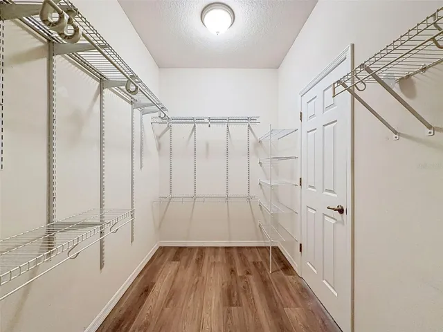 Primary walk-in closet