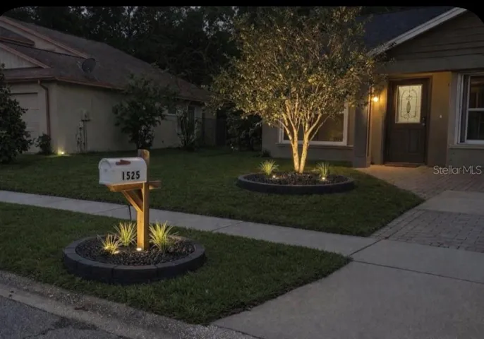 Twilight outdoor lighting