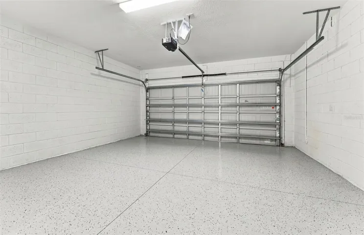 2-Car Garage w/Epoxy Flooring