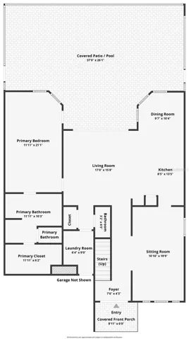First Floor layout and measurements
