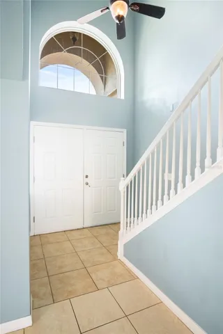 Front Door and stairs