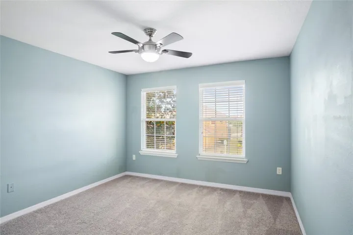Fifth bedroom on the second floor located in the front of the home