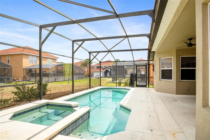 Build in spa for those who enjoy heated water