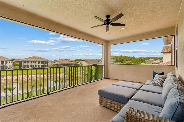Enjoy your Coffee or Tea overlooking the pond and pool right from your bedroom