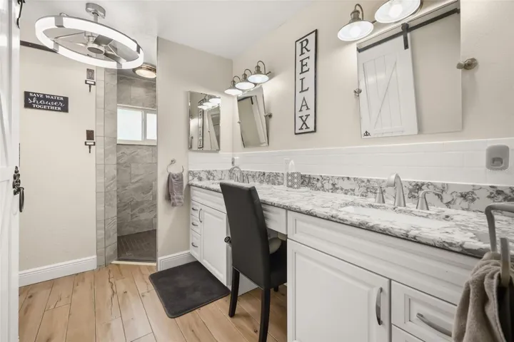 Primary bathroom