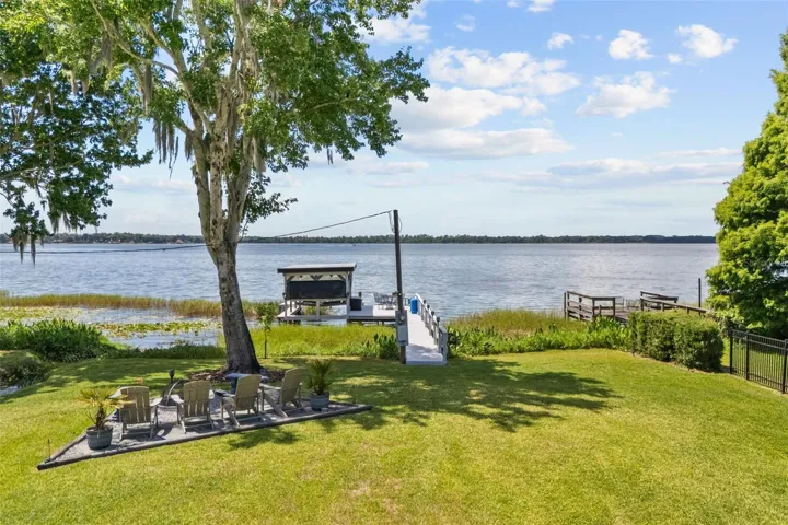 Fire pit & Boat house