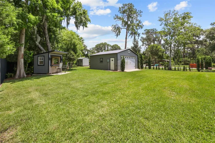 Back yard outer buildings
