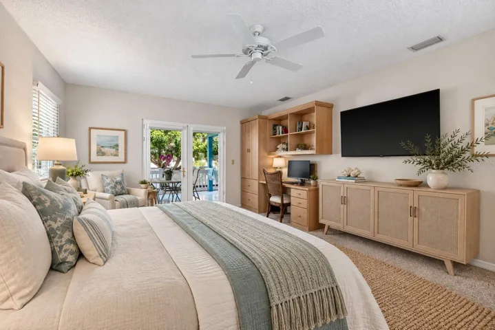 Virtually Staged Primary Bedroom